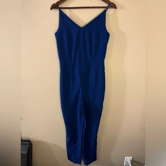 R&W Co. blue jumpsuit - Picture 1 of 9